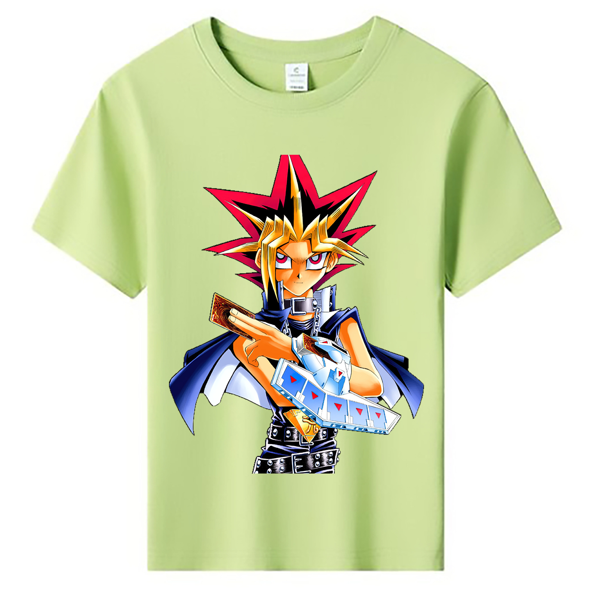 （画像用） 遊☆戯☆王 Yu-Gi-Oh! 綿100％キッズTシャツ（フロントプリント）